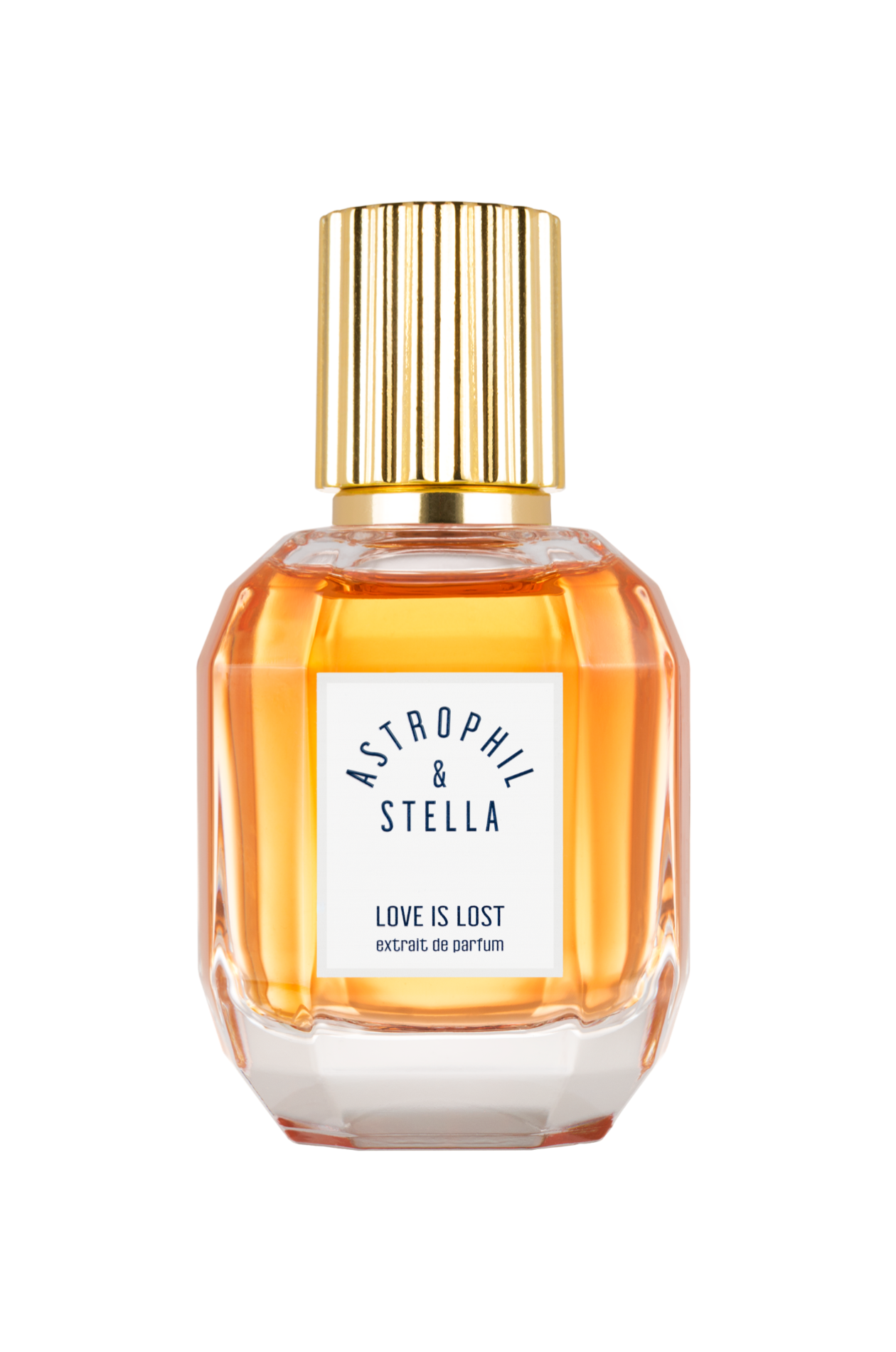 "Astrophil and Stella Love is Lost Extrait de Parfum luxury fragrance bottle"